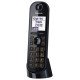 Panasonic KX-TGQ200 téléphone fixe Noir 4 lignes LCD