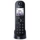 Panasonic KX-TGQ200 téléphone fixe Noir 4 lignes LCD