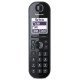 Panasonic KX-TGQ200 téléphone fixe Noir 4 lignes LCD