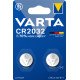 Varta 06032 Batterie à usage unique CR2032 Lithium