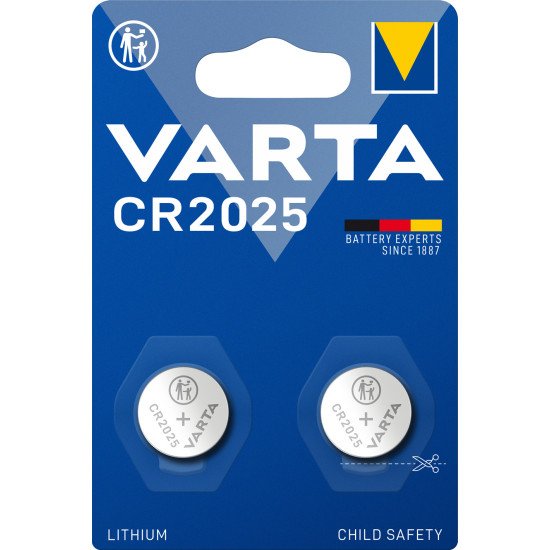 Varta 06025 Batterie à usage unique CR2025 Lithium