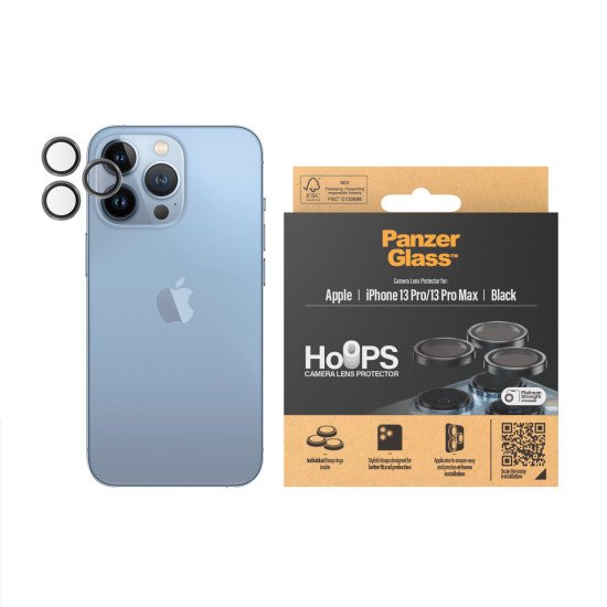 PanzerGlass Camera Rings iPhone 13 Pro/13 Pro Max Protection d'écran transparent Apple 1 pièce(s)