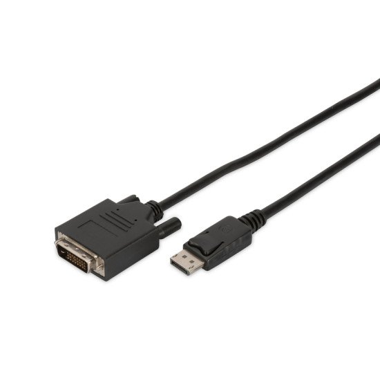 Digitus DisplayPort - DVI 2 m DVI-D Noir