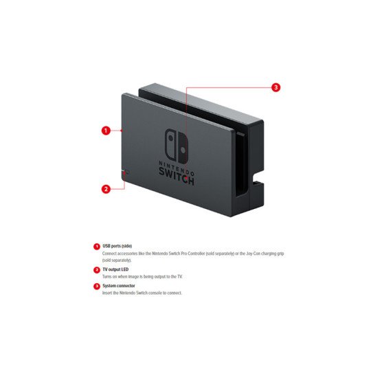 Nintendo Switch Dock Set Système de recharge