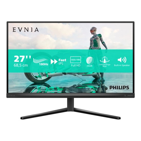 Philips Evnia 27M2N3200A/00 LED display 68,6 cm (27") 1920 x 1080 pixels Full HD LCD Noir