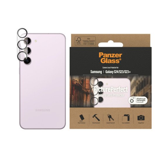 PanzerGlass 0439 écran et protection arrière de téléphones portables Protection d'écran transparent Samsung 1 pièce(s)