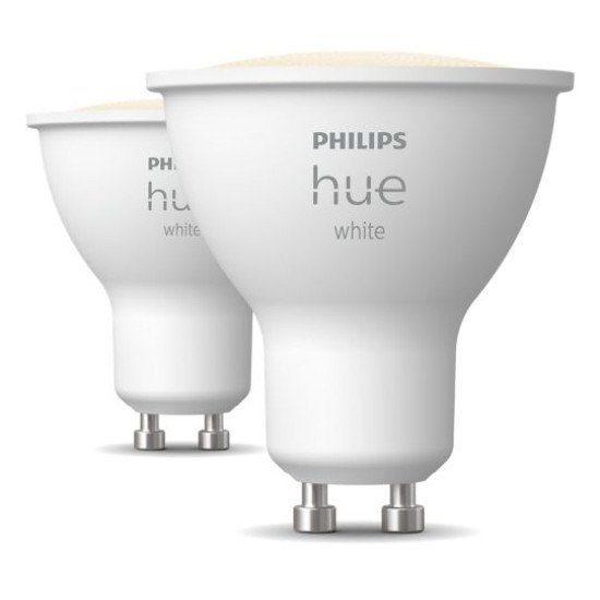 Philips Hue White GU10 Spot d'éclairage intelligent Bluetooth/Zigbee 4,2 W