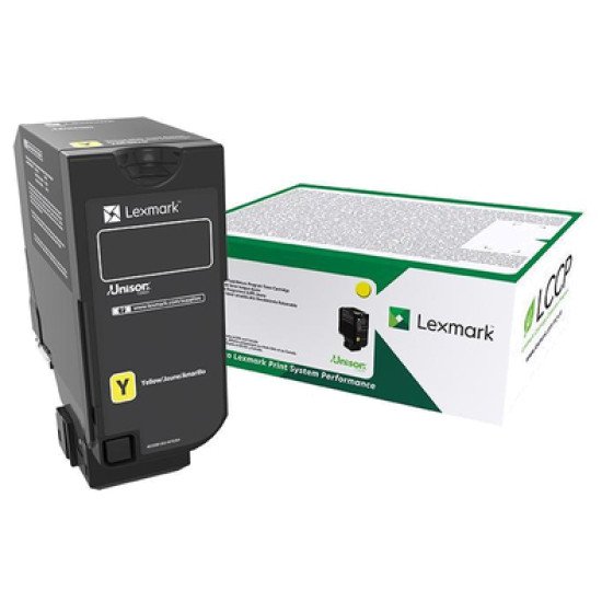 Lexmark 75B20Y0 toner Original Jaune 1 pièce(s)