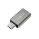 LogiLink AU0042 changeur de genre de câble USB 3.1 type-C USB 3.0 Argent