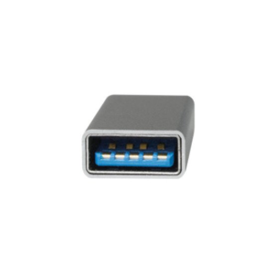 LogiLink AU0042 changeur de genre de câble USB 3.1 type-C USB 3.0 Argent