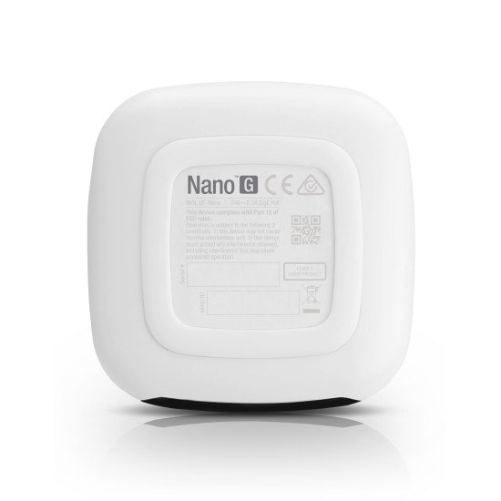 Ubiquiti UFiber Nano G entrée et régulateur 1000 Mbit/s