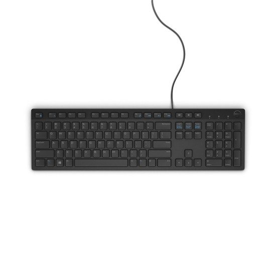 DELL KB216 clavier USB QWERTY Suisse Noir