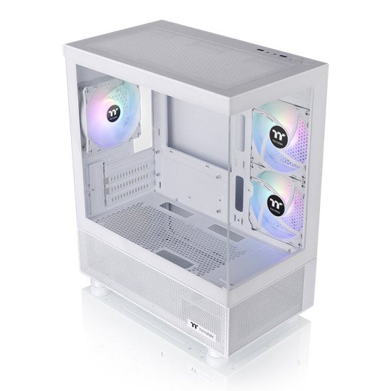 Thermaltake View 170 TG ARGB Snow Micro Tower Blanc