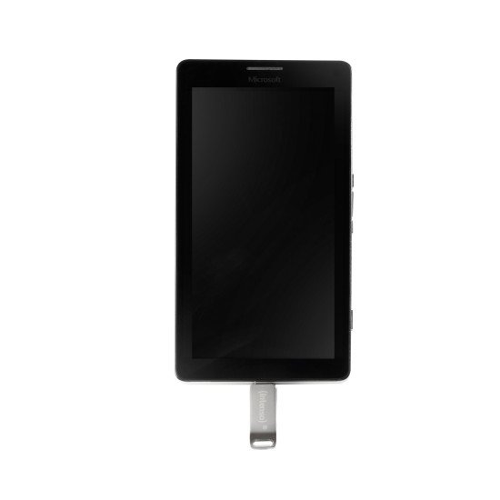 Intenso cMobile Line lecteur USB flash 64 Go USB Type-A / USB Type-C 3.2 Gen 1 (3.1 Gen 1) Argent