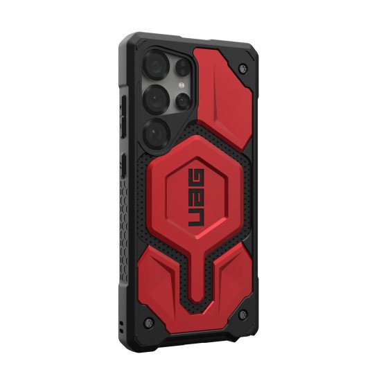 Urban Armor Gear Monarch Pro coque de protection pour téléphones portables 17,3 cm (6.8") Housse Noir, Rouge