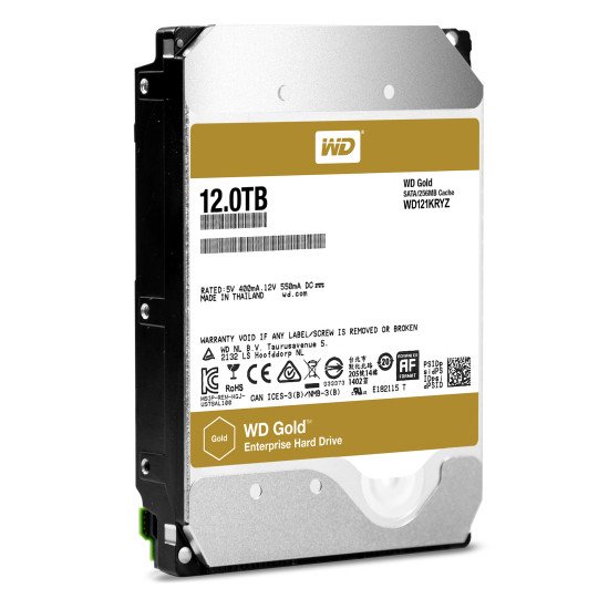 Western Digital Gold 3.5" 12000 Go Série ATA III