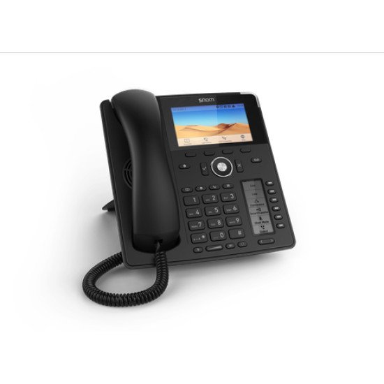 Snom D785N téléphone fixe Noir 12 lignes TFT