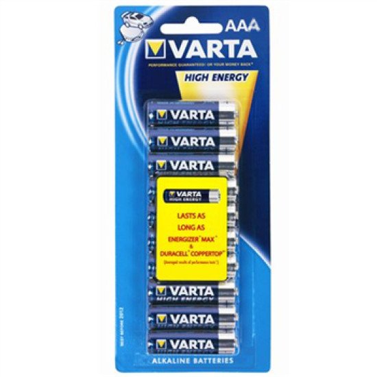 Varta High Energy AAA 10-pack Batterie à usage unique Alcaline