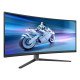 Philips Evnia 34M2C6500/00 écran PC 86,4 cm (34") 3440 x 1440 pixels Wide Quad HD QDOLED Gris