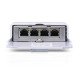 Ubiquiti Networks NanoSwitch Gigabit Ethernet (10/100/1000) Connexion Ethernet, supportant l'alimentation via ce port (PoE) Blanc