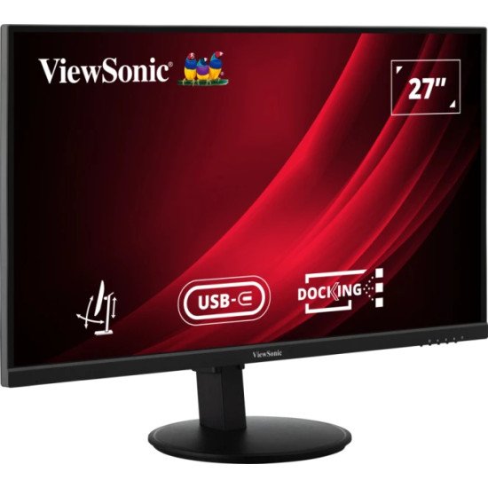 Viewsonic VG Series VG2709U-2K écran PC 68,6 cm (27") 2560 x 1440 pixels Quad HD LED Noir