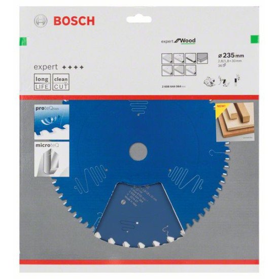 Bosch 2 608 644 064 lame de scie circulaire 23,5 cm 1 pièce(s)