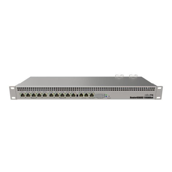 Mikrotik RB1100AHx4 Routeur connecté Gigabit Ethernet Acier inoxydable