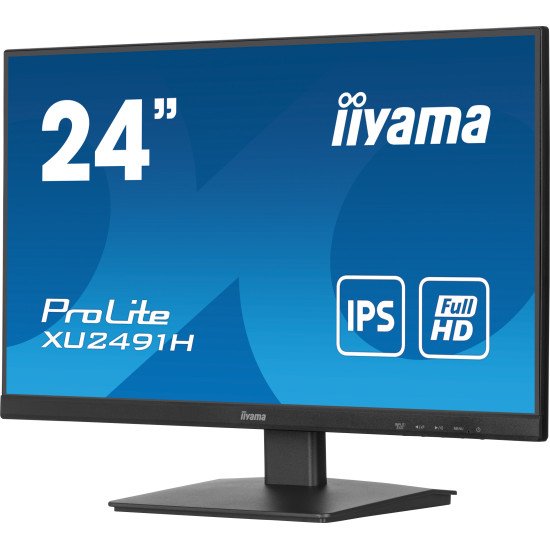 iiyama ProLite XU2491H-B1 écran PC 60,5 cm (23.8") 1920 x 1080 pixels Full HD LED Noir