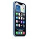 Apple Coque en silicone pour iPhone 16e – Bleu d'hiver