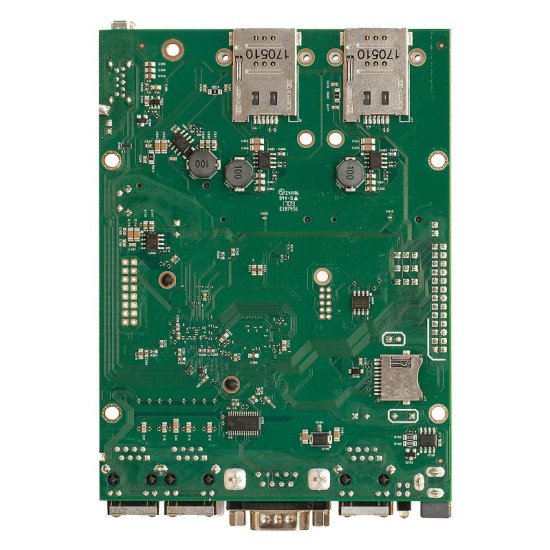 Mikrotik RBM33G Routeur connecté Noir, Vert, Gris