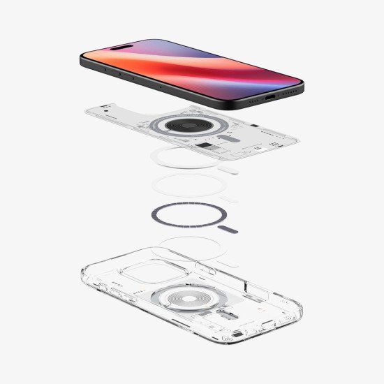 Spigen Ultra Hybrid Neo One (MagFit) coque de protection pour téléphones portables 16 cm (6.3") Housse Transparent