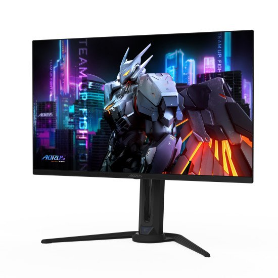 GIGABYTE Écran de jeu AORUS FO32U2 OLED de 32” - 3840 x 2160 (UHD), 240Hz, 0,03ms, KVM, 250 cd/m², FreeSync Premium Pro, DisplayHDR True Black 400, HDMI 2.1