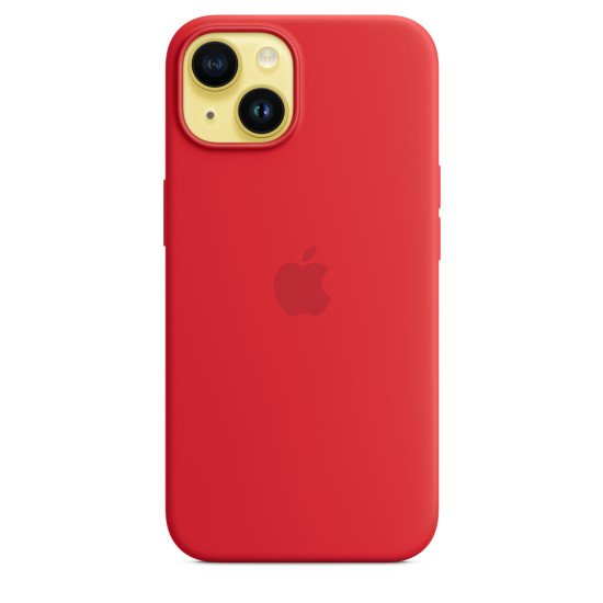 Apple Coque en silicone avec MagSafe pour iPhone 14 - (PRODUCT)RED