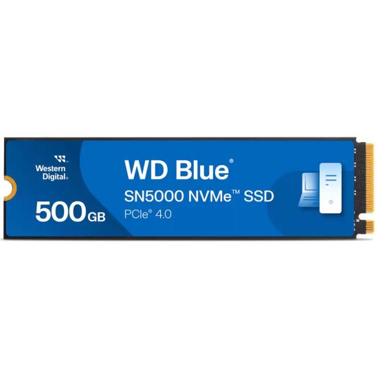 Western Digital Blue SN5000 500 Go M.2 PCI Express 4.0 NVMe 3D TLC NAND