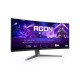 AOC AGON PRO AG346UCD écran PC 86,4 cm (34") 3440 x 1440 pixels Wide Quad HD QDOLED Noir, Gris