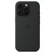 Apple Coque en silicone avec MagSafe pour iPhone 16 Pro - Noir