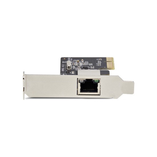 StarTech.com Carte Réseau PCIe Gigabit à 1 Port, Carte Réseau Profil Bas, Carte LAN PCI Express 10/100/1000Mbps, Realtek RTL8111H, Windows et Linux, Conforme TAA