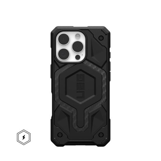 Urban Armor Gear Monarch Pro coque de protection pour téléphones portables 16 cm (6.3") Housse Noir, Charbon