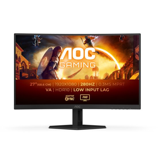 AOC G4 C27G4ZXE écran PC 68,6 cm (27") 1920 x 1080 pixels Full HD LED Noir