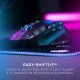 Turtle Beach Kone XP Air - Souris gaming RGB ergonomique, personnalisable et sans fil, Bluetooth, capteur optique 19 000 DPI, autonomie de batterie de 100 heures, station de charge, 29 entrées programmables, éclairage AIMO RGB, molette 4D Noir