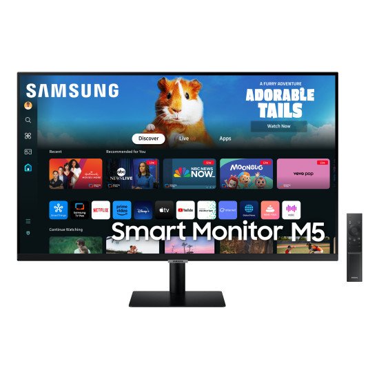 Samsung Smart Monitor M5 M50D écran PC 68,6 cm (27") 1920 x 1080 pixels Full HD LED Noir