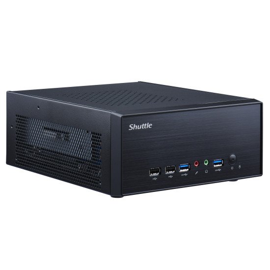 Shuttle XPС slim XPC slim Barebone XH610G2 - S1700, Intel H610, 1xDP, 2xHDMI, 2 PCIe Slots (1x 16X & 1x X1), 2x Intel LAN (1G + 2.5G), 8x USB, 1x 2.5", 3x M.2, 24/7