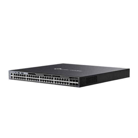 TP-Link Omada SG6654XHP commutateur réseau Géré L3 Gigabit Ethernet (10/100/1000) Connexion Ethernet POE 1U Noir