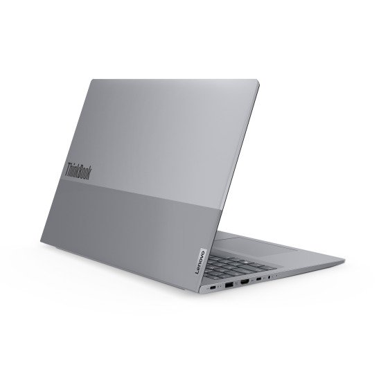 Lenovo ThinkBook 16 AMD Ryzen™ 5 7430U Ordinateur portable 40,6 cm (16") WUXGA 16 Go DDR4-SDRAM 512 Go SSD Wi-Fi 6 (802.11ax) Windows 11 Pro Gris