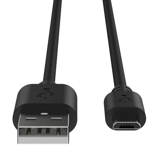 Ansmann 1700-0129 câble USB 1 m USB A Micro-USB B Noir