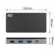 ACT AC7093 station d'accueil Avec fil USB 3.2 Gen 1 (3.1 Gen 1) Type-C Noir, Gris