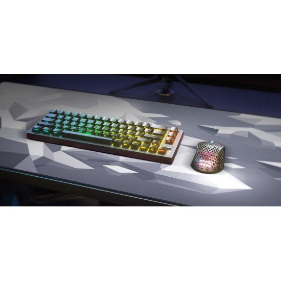 CHERRY XTRFY GP5-XL-LITUS-PINK Tapis de souris de jeu Blanc