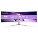 Philips Evnia 8000 49M2C8900L/00 écran PC 124,2 cm (48.9") 5120 x 1440 pixels Dual QHD QDOLED Blanc