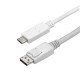 StarTech.com Câble adaptateur USB-C vers DisplayPort 4K 60 Hz de 3 m - Blanc