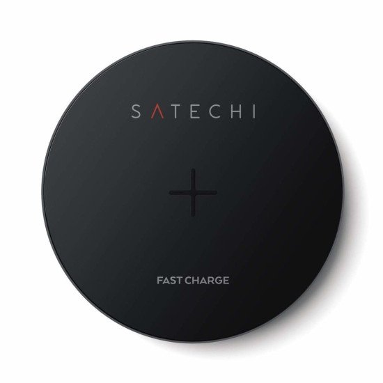 Satechi ST-WCPM chargeur d'appareils mobiles Universel Noir, Gris Secteur Recharge sans fil Charge rapide Intérieure